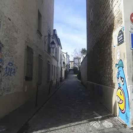 13 Quartier Butte-aux-cailles Lägenhet