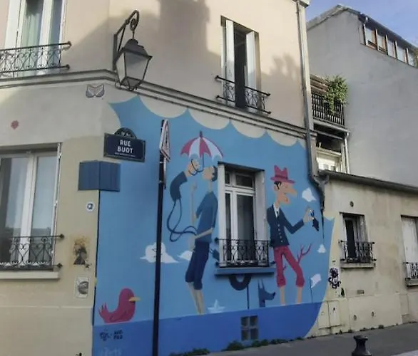 13 Quartier Butte-aux-cailles شقة