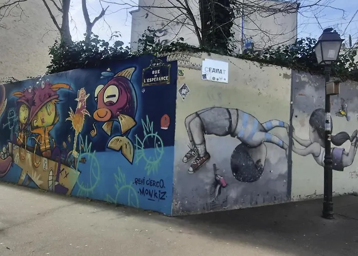 13 Quartier Butte-aux-cailles شقة