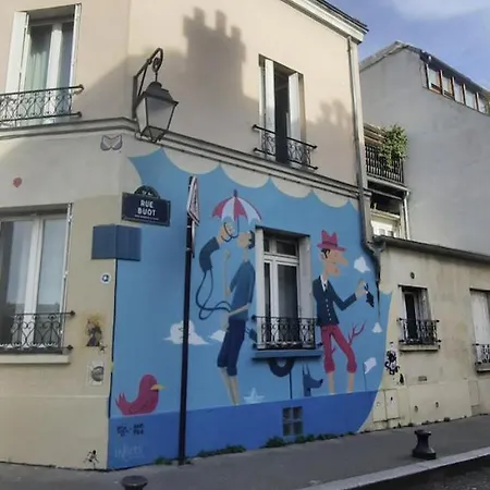 13 Quartier Butte-aux-cailles Lejlighed