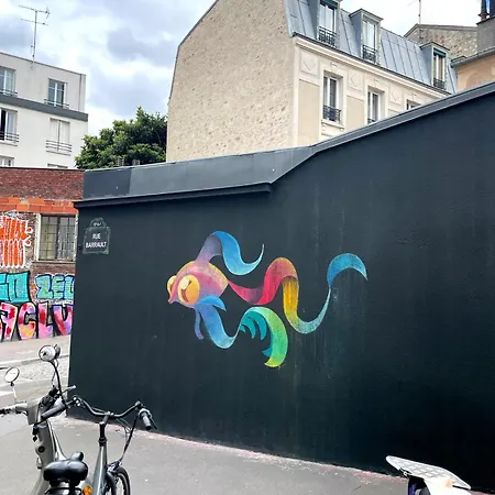 13 Quartier Butte-aux-cailles Апартаменты