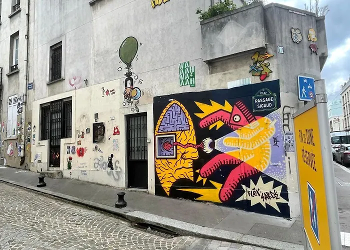 13 Quartier Butte-aux-cailles * Paris