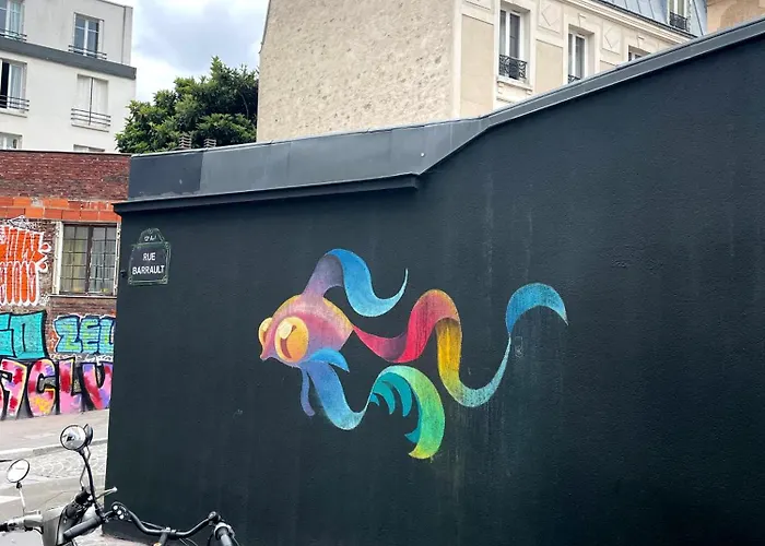 13 Quartier Butte-aux-cailles Lejlighed